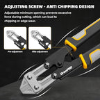 GRENPRO Wire Cutters Heavy Duty 8 Inch, Mini Bolt Cutter & Small Wire Cable Cutters, Wire Clippers for Crafting, Wire Cutter Pliers with Soft Anti-Slip Handle - style: 8" Bolt Cutter