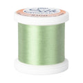 YLI Threads Silk Thread – 100 wt Fine Japanese Silk for Appliqué, EPP, and Quilting - Light Green - color: Light Green
