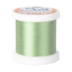 YLI Threads Silk Thread – 100 wt Fine Japanese Silk for Appliqué, EPP, and Quilting - Light Green - color: Light Green
