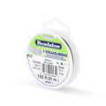 Beadalon 7 Strand Stainless Steel Bead Stringing Wire, 0.024 in / 0.61 mm, Bright, 100 ft / 31 m - color: Bright, style: .024 in / 0.61 mm , 100 ft / 31 m