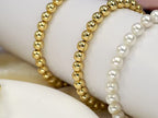 500pcs Silver Filled Spacer Beads that Do Not Fade Easily Smooth Round Beads Seamless Ball Beads Brass Loose Beads Metal Beads for DIY Necklace Bracelet Jewelry Making (Silver-2mm) - size: Silver-2mm