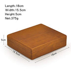 Oirlv Solid Wood Ring Jewelry Box Organizer Earrings Jewelry Drawer Organizer Tray with Lid (Creamy-white) - color: Creamy-white Box