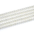 60pcs Adabele AAA Grade 6mm Natural Shell Pearl Loose Round Beads Freshwater Mother of Pearl Nacre 15 inch (Pearl White) for DIY Craft Jewelry Making SP6-1 - color: Pearl White, size: 6mm (60pcs/1 Strand)