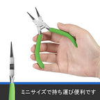 Round Nose Pliers - 4 Inch Jewelry Making Tools with Spring Loaded Mini Pliers, Smooth Jaws for Wire Looping, Wrapping, Beading & Creating Eye Pins - style: Round Nose Pliers