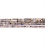 Faceted Natural Moonstone 2-3mm Cube Square Loose Beads Gemstone Small Loose Beads Healing Crystal Energy Stone for DIY Jewelry Making 15" - color: Moonstone