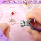 SPEEDWOX Mini End Cutting Pliers - 3-Inch End Nipper, Jewelry Wire Cutters and Zipper Pliers - style: End Cutting Pliers