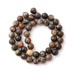 6mm 60pcs DIY Natural Flower Agate Stone Beads Round Healing Crystal Gemstone Loose Beads for Jewelry Making Handmade Bracelet Necklace - color: Flower Agate, size: 6mm