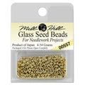 Mill Hill Glass Seed Beads, Gold
