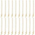 Beebeecraft 1 Box 20Pcs Golden Chain Extender Bulk Real 18K Gold Plated Brass Metal Dolphin Shaped Charm Extension Curb Chains Tails for Jewelry Making Necklaces Bracelets DIY Crafts Supplies - color: Gold-dolphin