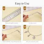 16.4 Feet Stainless Steel Oval Lip Jewelry Making Chains Silver Chain Bulk for Jewelry Making DIY Craft Findings - color: Lip Silver