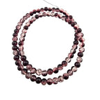 DandS ltd Crackle Lampwork Glass Beads for Jewelry Making, Hematite Quartz, Vibrant DIY Bracelets, Necklaces, Beading Supplies & Craft Kits for Handmade Jewelry, 80pcs 0.39 inch (10mm), #J263-10 - color: Hematite Quartz