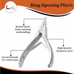 Bow 'Opening Pliers Reverse Action Jump Ring And Pendant Opening Tool for Educational Use