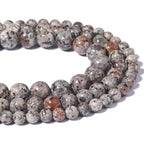 Black Volcanic Lava 6mm 60 Pcs Stone Beads for Jewelry Making Large Beads Bracelet Keychain Loose Round Smooth Gemstone Beads Necklace Earrings DIY Arts and Crafts Natural Stone Beads ﻿ - color: Black Volcanic Lava, size: 6mm