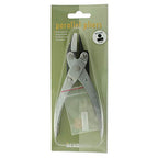 The Beadsmith Round Nose/Nylon Flat Nose Parallel Pliers, 5.5 inches (140mm) Steel Tool for Jewelry Making, with Spring - style: Round/Nylon Flat Jaw - 140mm