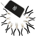 Giwaelro Jewelry Pliers Set, 10 PCS Professional Pliers for Jewelry Making, Repair and Wire Wrapping