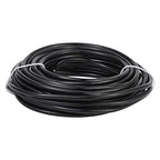Fashewelry 32.8 Feet 5mm Black Aluminum Wire Bendable Metal Craft Wire for Beading Sculpting Jewelry Making - color: Round-Black, size: 5mm