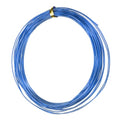 18 Gauge 1mm Aluminum Wire, 32.8 Ft(10m) Bendable Metal Wire Jewelry Craft Wire Beading Armature Wire for DIY Crafts Wreath Making Sculpting Floral Bonsai Trees, True Blue