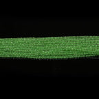 10 Strands Spinel Beads Artificial Faceted Small Round Loose Beads 3mm 15 inch for Jewelry Making Charms Necklace Bracelet - color: Light Green-1