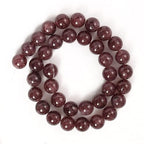 About 45pcs 8mm Natural Stone Beads Lepidolite Beads Crystal Gemstone for Jewelry Making, DIY Bracelet Necklace - color: Lepidolite, size: 8mm