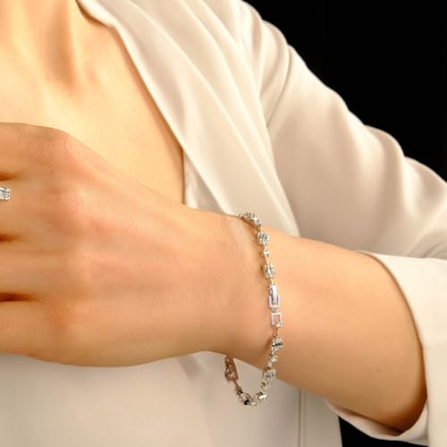 3 Pcs Bracelet Extender Silver Necklace Extender Silver Jewelry Clasps Women Foldover Clip Link Extensions for Necklace Extension Bracelet Extension Jewelry Making