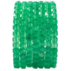 Natural Faceted Green Aventurine Cube Stone Beads 5-5.5mm 60pcs/str Loose Square Semi Gemstone Stone Beads for Making Bracelets Necklace Earrings - color: Green Aventurine