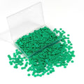 Dark Green Polymer Clay Beads, 6mm Heishi Bead for Jewelry Bracelets Necklace Making 1000PCS - color: Bold green