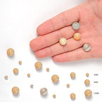 45pcs 8mm Natural Amazonite Gemstone Beads Energy Healing Crystal Round Loose Stone Beads for Jewelry Making, DIY Bracelets Necklaces - color: Amazonite, size: 8mm