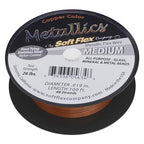 Soft Flex 49 Strand Beading Wire - Medium 0.19 Diameter - 100 Feet Nylon Design Wire - style: Copper
