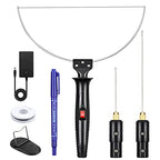 GOCHANGE 3 in 1 Foam Cutter Electric Styrofoam Cutting Tool, 100-240V / 18W Hot Knife Cutting Tool Foam with Electronic Adaptor for Small Cutting Project, DIY Craft, Foam Carving