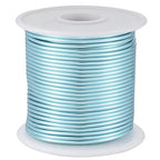 12 Gauge Ice Blue Aluminum Craft Wire (105FT) - Anodized for Jewelry Making, Beading Floral, Plant Gardening, Sculpting & Modeling Craft Wire (Ice Blue #24, 2mm) - color: Ice Blue #24