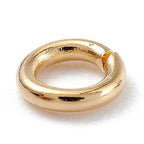 HDSupplies 100 Pieces - 304 Gold Tone Stainless Steel Jump Rings - 8mm - 20 Gauge (0.8mm Thickness) - color: Gold Tone Stainless Steel, size: 8mm / 0.8mm Thick / 20 Gauge