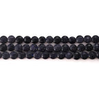 6mm Faceted Natural Bluesand Stone Beads Coin Disc Gemstone Spacer Beads for Jewelry Making DIY Bracelet Necklace - color: Bluesand