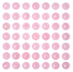 QINJIEJIE 100PCS Rose Quartz Beads 8mm Natural Stone Beads Round Loose Gemstone Bead for Bracelet Beading Crystal Jewelry Making DIY Necklace Earrings 0.32" - color: Rose Quartz, size: 100PCS