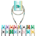 Vinswet 90pcs 4mm Amazonite Natural Stone Beads Round Genuine Real Stone Beading Loose Gemstones DIY Smooth Bead for Bracelet Necklace Earrings Jewelry Making - color: Amazonite, size: 4mm