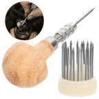 Veemoon Bead Making Needle Kit Jewelry Pliers Tool Set DIY Beading Tool Portable Jewelry Graver