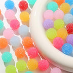 50pcs 20mm Rhinestone Beads - Shine Disco Ball, Chunky Bubblegum, Crystal Round, Jumbo Plastic for Pen Bag Chain Jewelry Making - color: style-1