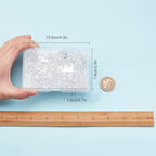 SUNNYCLUE 1 Box 54Pcs 9 Style Chandelier Connector Charms Component Links Alloy Hollow Filigree Pendants Flat Round Teardrop Triangle Shape for Jewelry Making Earring Supplies,Antique Silver - color: 54pcs 9 Style Silver Color