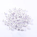 1000Pcs White Acrylic Letter Beads 6x6mm Letter I Cube Alphabet Beads for DIY Bracelet Necklace Jewelry Making - color: Letter-I