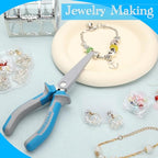 SPEEDWOX Fine Tips Needle Nose Pliers - Long Nose Pliers With Serrated Jaw, Protective Cover For Jewelry Making, Fishing, Wire Looping & Beading - style: Upgrade Fine Tips Needle Nose