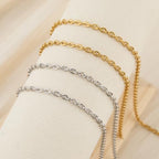 SMYHTGLIF 32.8 Feet Stainless Steel Chain for Jewelry Making 2 Rolls Gold and Silver Jewelry Making Chains Craft Chain Roll Oval Cable Bulk Chain Jewelry Supplies - size: 4.1×3mm