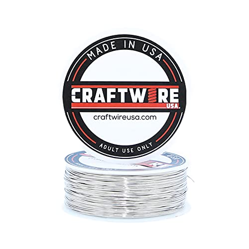 Solid Bare Stainless Steel Wire Round Selection, Dead Soft, 5OZ, 24 Gauge - color: Stainless Steel, size: Stainless Steel 5 OZ - 24 GA
