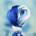 Mulberry Silk Floss Embroidery Thread Floss-Cross Stitch Threads China Silk Woven Jewelry Threads DIY Sewing Kits (104) - color: 104