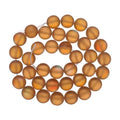 uxcell Matte Crystal Glass Beads 10mm Synthetic Frosted Shining Semi-Precious Round Loose Beads Synthetic Moonstone for Jewelry Making DIY Bracelet, Brown - color: Brown, size: 10mm