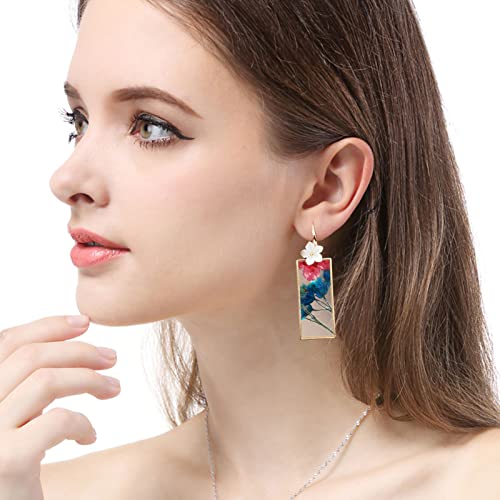 60pcs Open Bezels for Resin,Open Frame Pendant Hollow Frame Pendants Geometric Hollow Bezel Pendant Open Bezel Pendants Backs for Pressed Flower,Earrings,Bracelet,DIY Crafts(K Gold,White K) - color: K Gold,White K;Rectangle