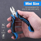 SPEEDWOX 4-Inch Mini Diagonal Cutting Pliers for Jewelry Making Mini Diagonal Pliers Wire Cutters Jewelry Plier Side Cutters Plier Flush Cut Wire for Cutting Wires Ties Guitar Strings - style: Diagonal Cutting Pliers
