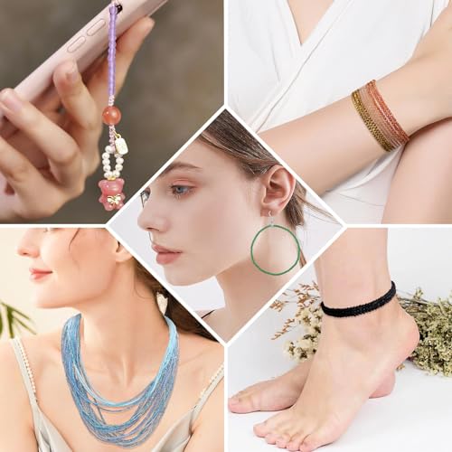 30 Strands 32 Faceted Glass Beads for Jewelry Making 4500pcs 2mm Miny Spacer Bead Round Small Craft Glass Beads for Bracelets Necklaces Earrings (Green Series) - color: Green