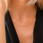 Gold Layered Necklaces for Women, 14K Gold Plated Dainty Gold Chain Choker Necklace Stack, Herringbone Gold Necklaces Set - color: gold-3-Beaded