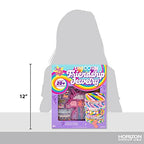 Horizon Group USA Unicorn Friendship Bracelets Create 20+ Bracelets, Kit Includes 1300+ Beads ABC, Metallic Beads Unicorn Storage Case & More - style: Unicorn