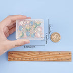 SUNNYCLUE 1 Box 12Pcs Sea Shell Charms Enamel Seashell Charm Summer Ocean Chandelier Linking Charm Starfish Conch Metal Charms for Jewelry Making Charm Earring Necklace Bracelet Supplies Adult Women - color: Ocean Enamel Chandelier Charms
