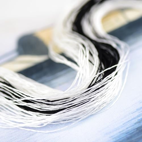 4 Skeins Mulberry Silk Floss Embroidery Thread Floss-Cross Stitch Threads China Silk Woven Jewelry Threads DIY Sewing Kits (19) - color: 19
